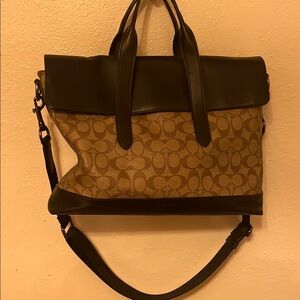 Stylish Brown and Black Men's Bag